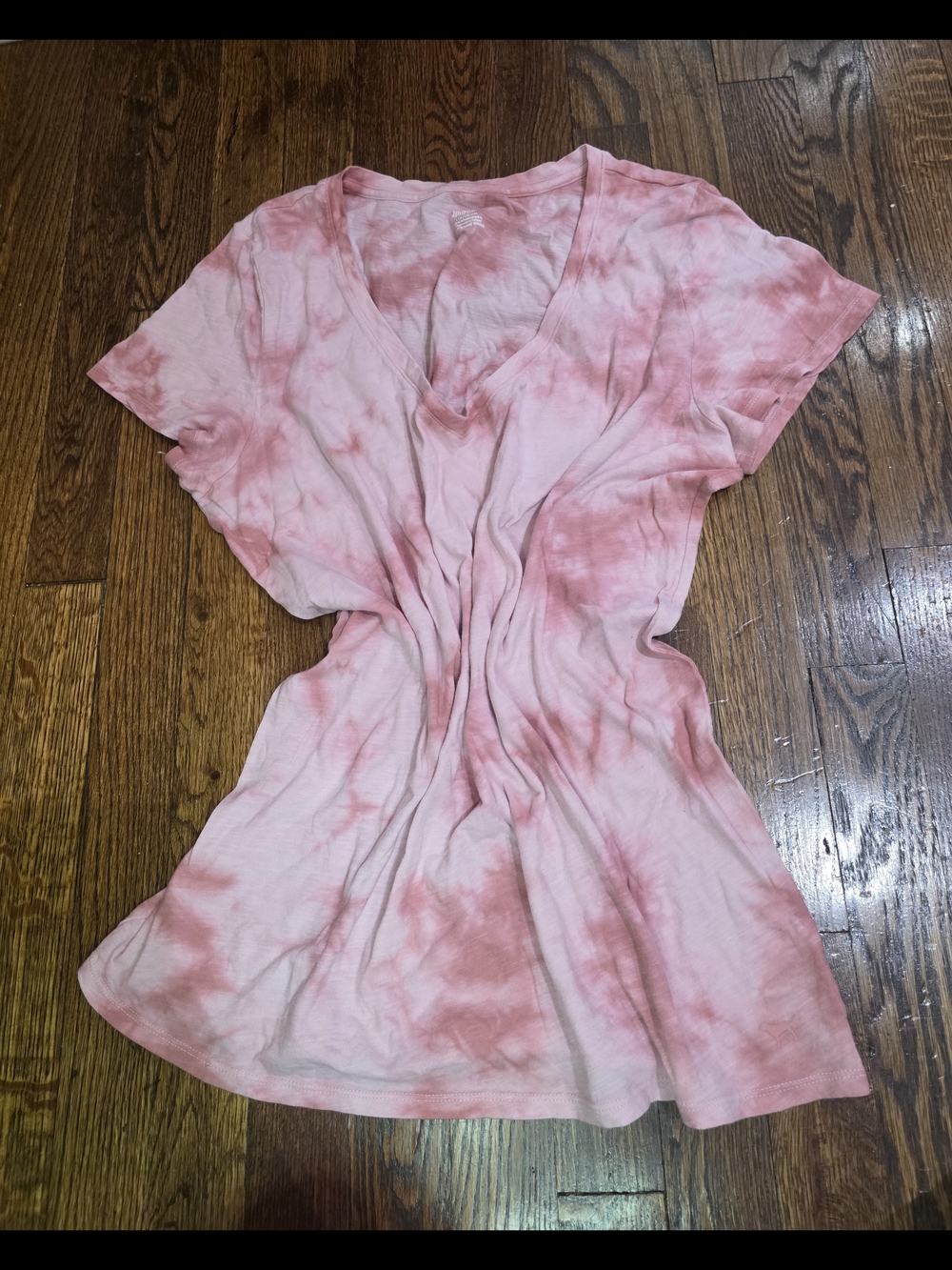 NWOT Victoria's Secret Pajama Shirt Tie Dye Style Size Large